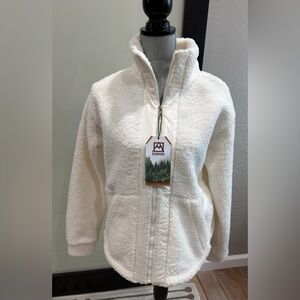 Avalanche Women's White Fleece Jacket - New With Tags
